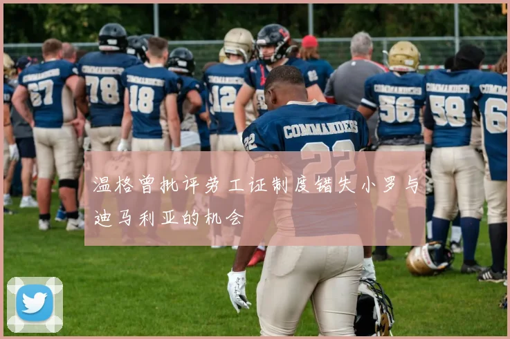 温格曾批评劳工证制度错失小罗与迪马利亚的机会